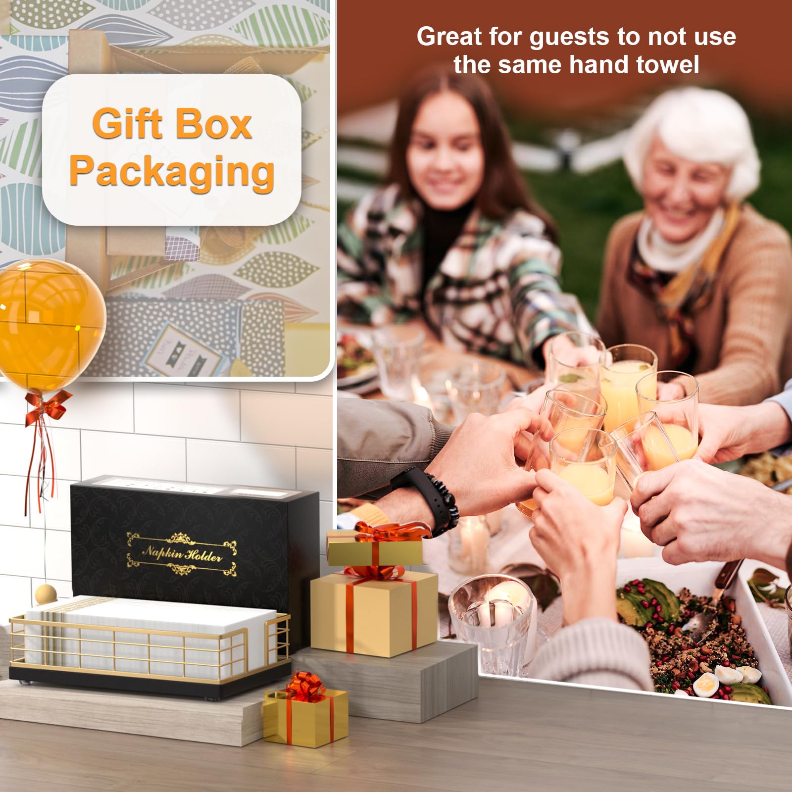 Wican gift-ready towel holder, versatile and attractive.