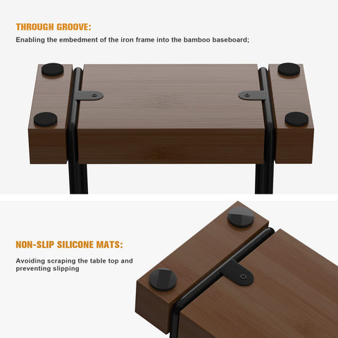 Rustic black-brown finish of Wican napkin holder complements farmhouse and modern interiors