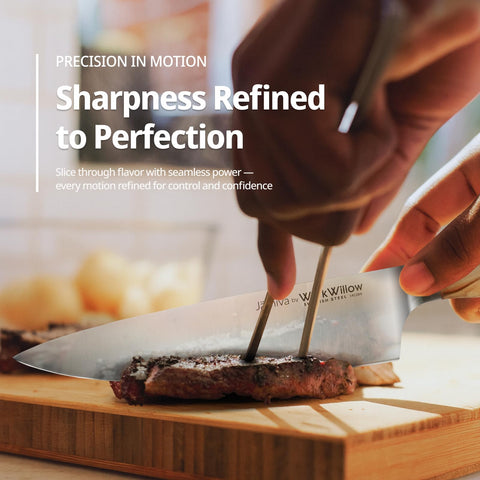 WICKWILLOW all-purpose kitchen tool excels at mincing, chopping, and prep tasks.