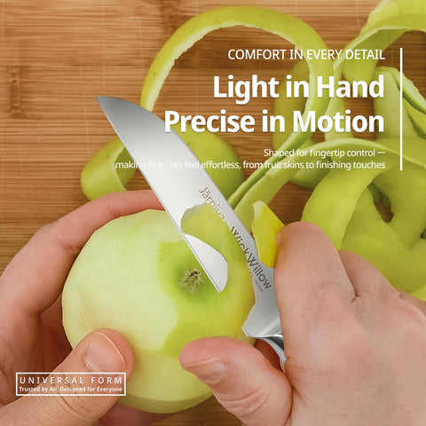 WICKWILLOW gift-ready paring knife in premium packaging
