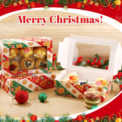 Widecook durable cardboard cupcake box protects treats from moisture.