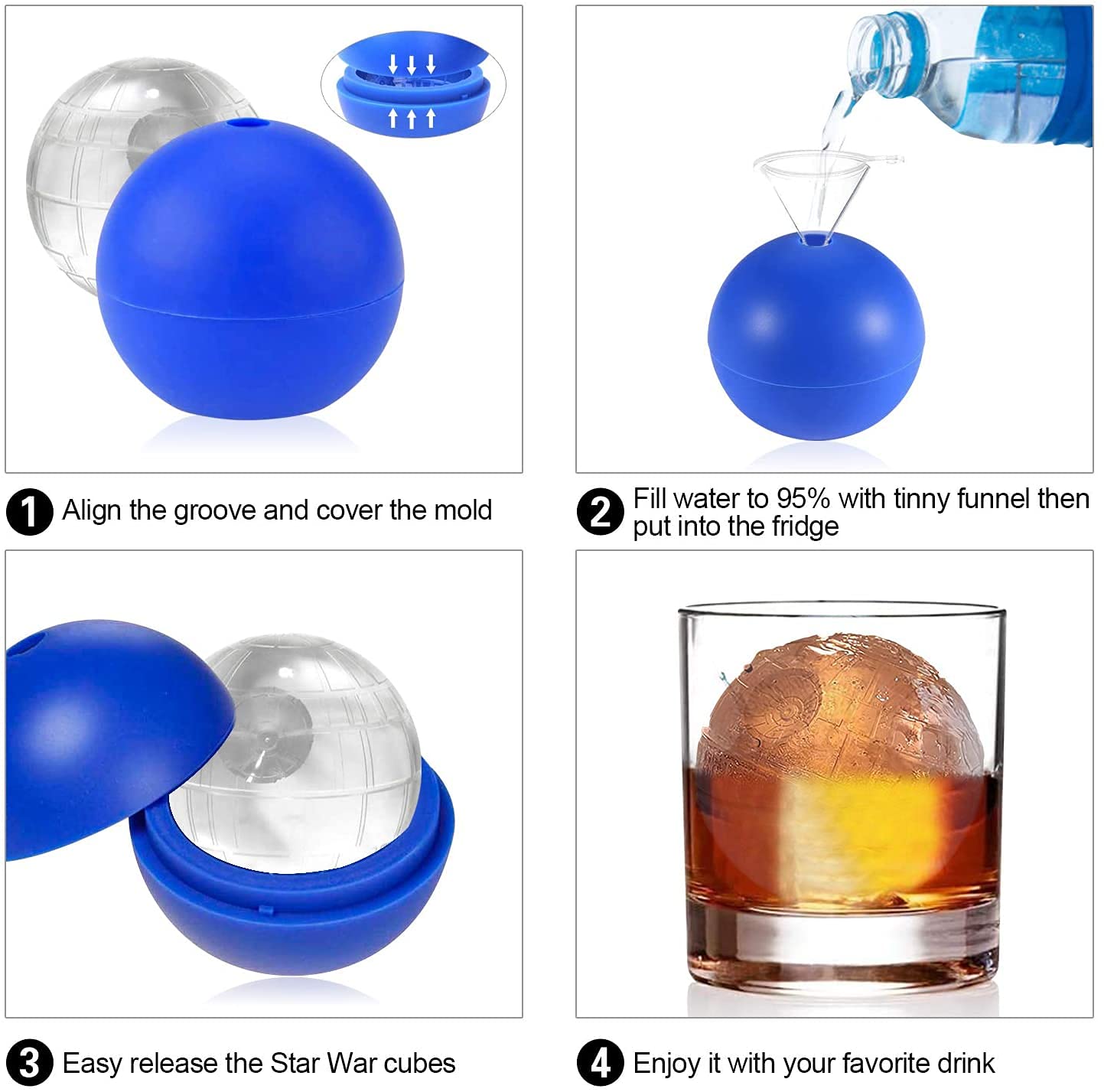 WiiRun 3D-inspired ice ball mold as a stylish gift