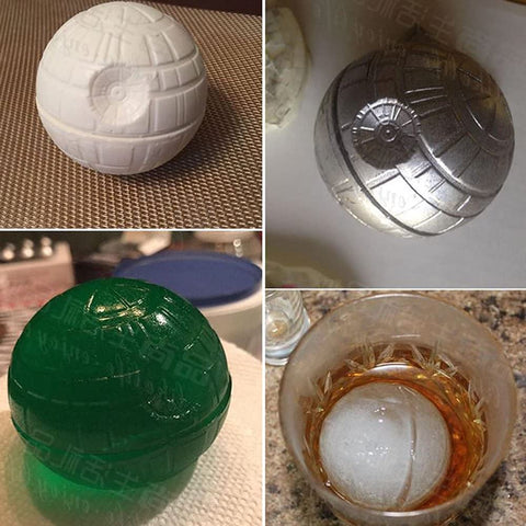 WiiRun ice ball mold in a whiskey glass for premium cocktails
