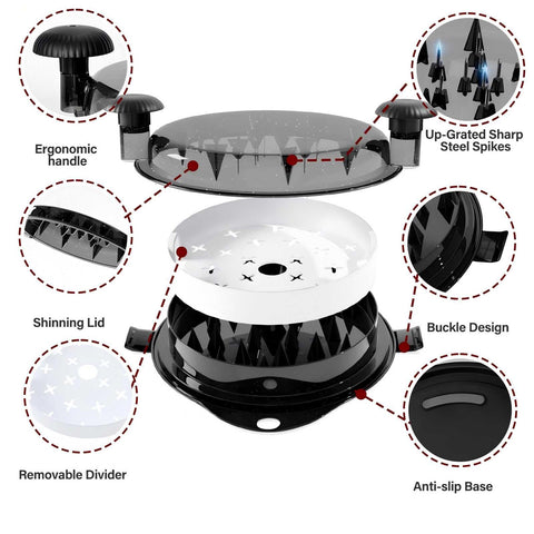 Wiki Jooy Shredder buckle design keeps meat intact after shredding
