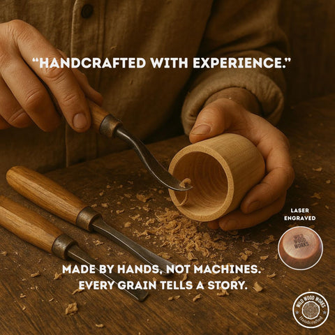 Wild Wood Works luxury whiskey glass brings elevated rituals.