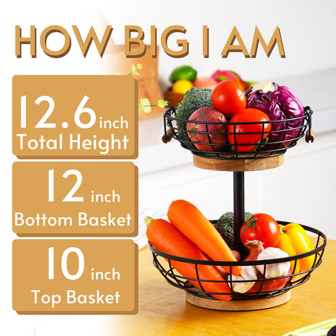 Wildmos kitchen counter organizer keeps snacks within reach and neatly displayed.