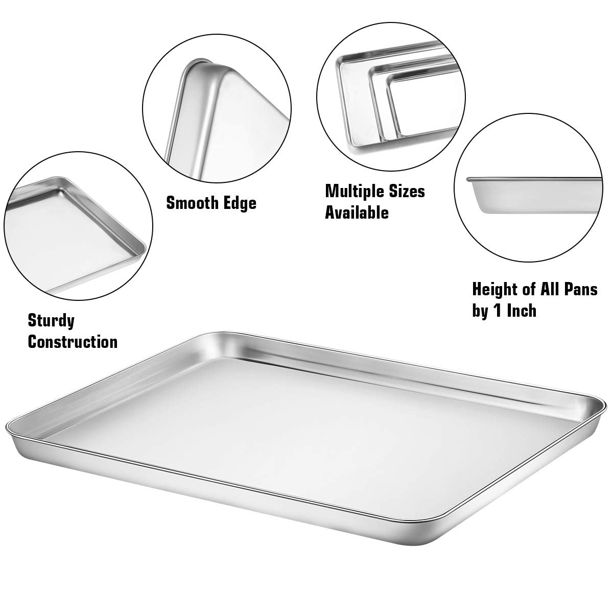 Wildone 12-inch baking sheet offers reliable heat distribution for cookies and pastries
