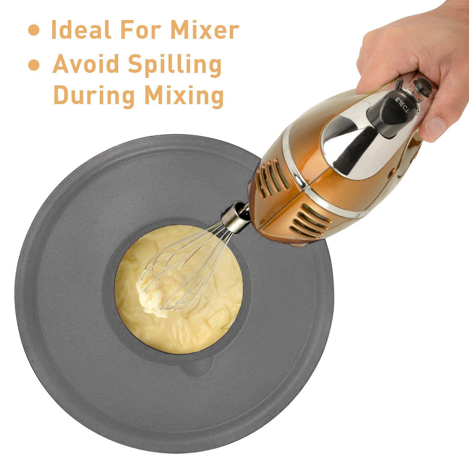 Wildone bowls with mirror-finish interior for easy cleaning.