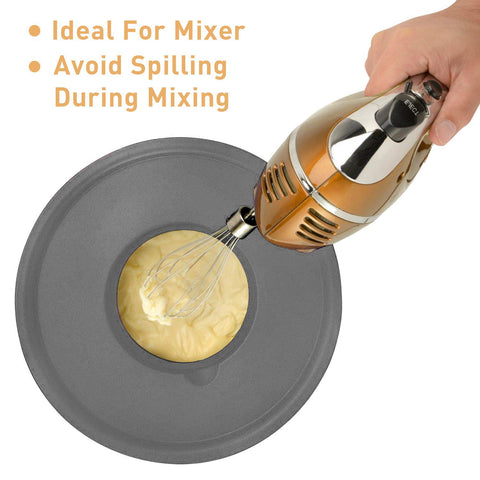 Wildone bowls with mirror-finish interior for easy cleaning.