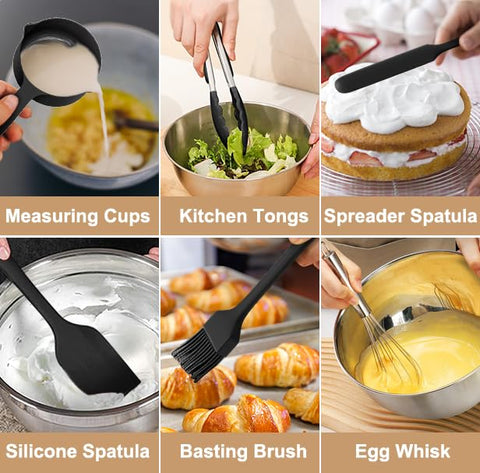 Wildone measuring cups and spoons set for precise prep