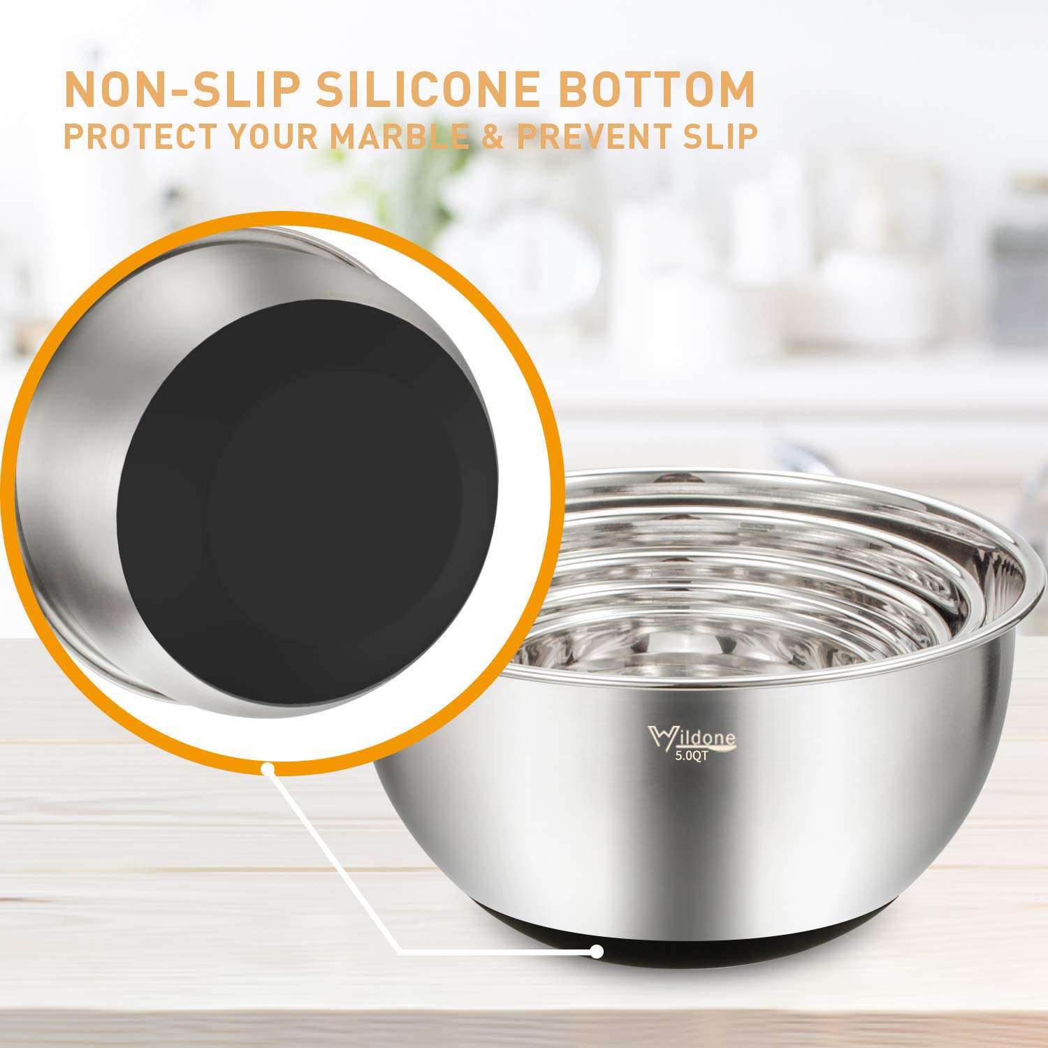 Wildone removable-centre lid enables grating while keeping food covered