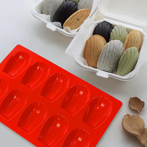 Wilewir non-stick Madeleine mold supports dishwasher-safe cleaning.