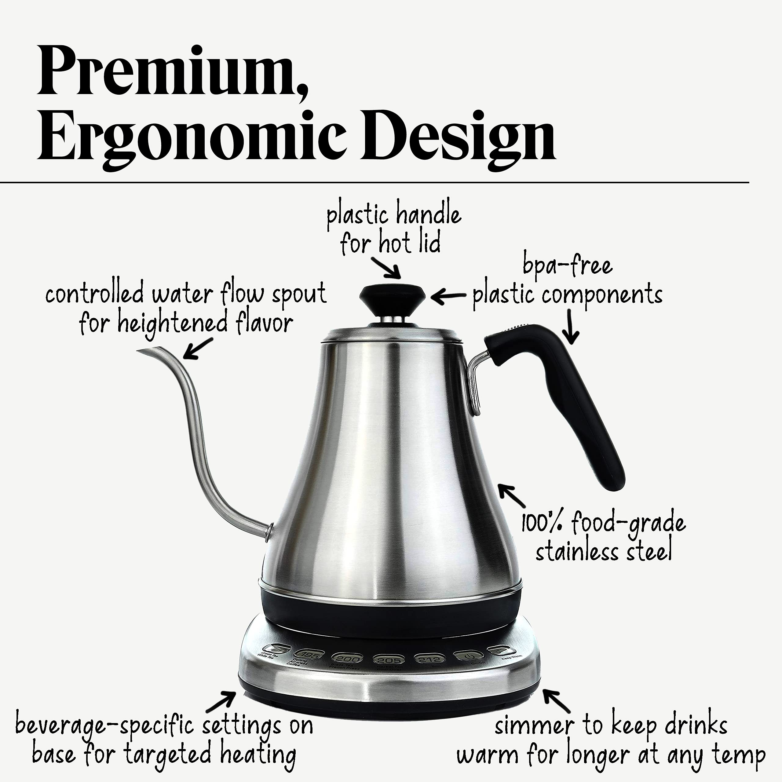 Cleaning care tips for Willow & Everett gooseneck kettle