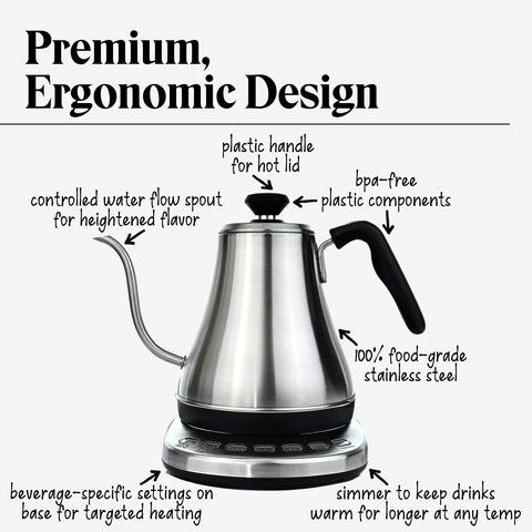 Cleaning care tips for Willow & Everett gooseneck kettle