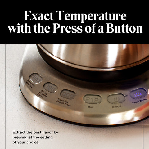 Max fill indicator on Willow & Everett kettle for accurate water levels