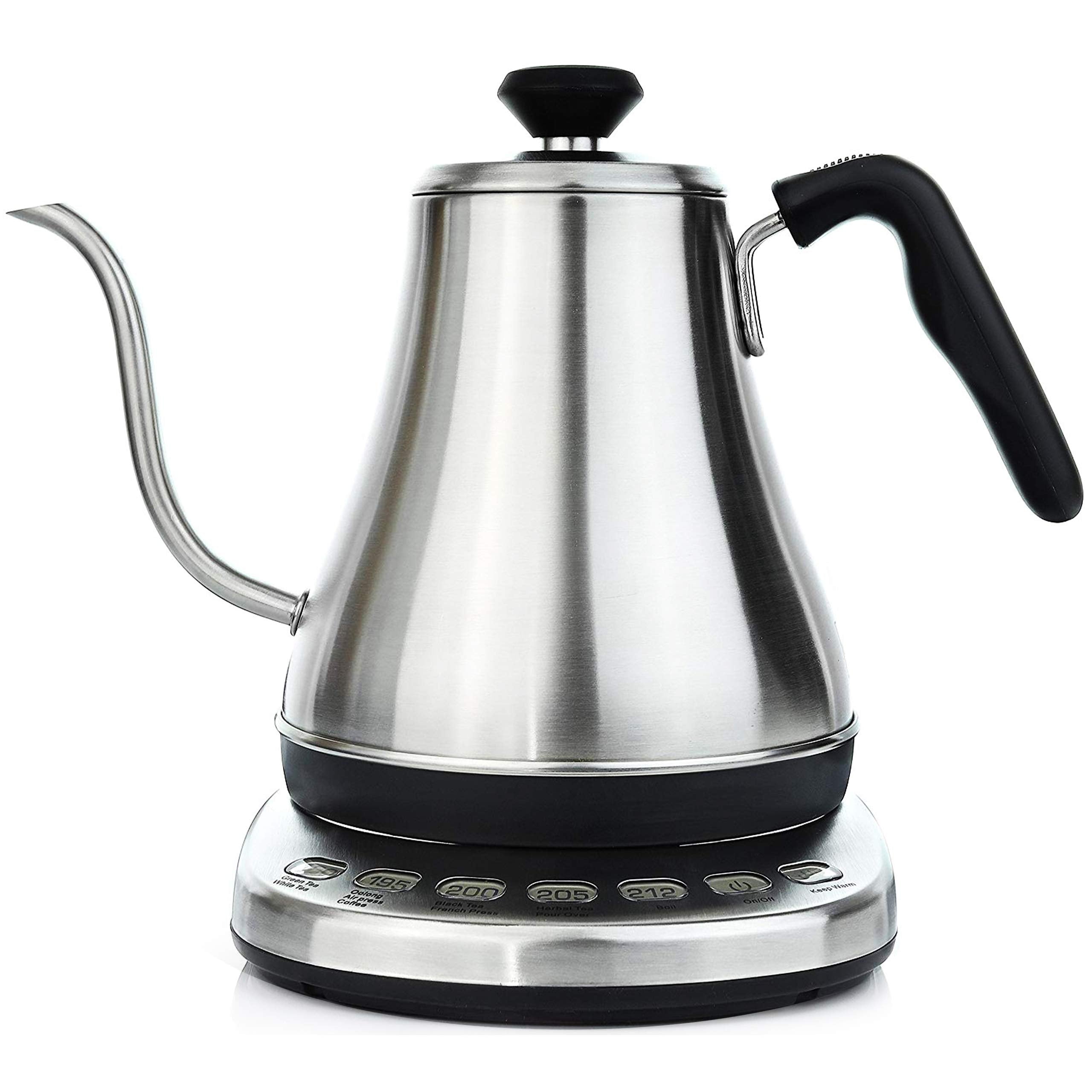 Willow & Everett gooseneck kettle with temperature control for precise brews