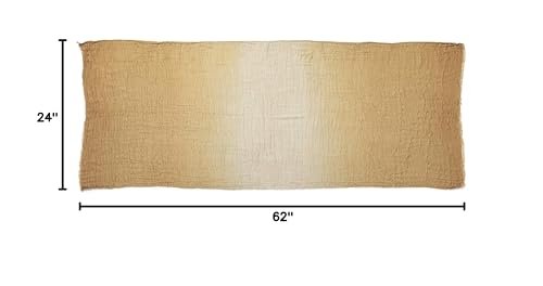 Willow Tree Nativity runner color gradation highlights warm holiday tables