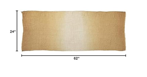 Willow Tree Nativity runner color gradation highlights warm holiday tables
