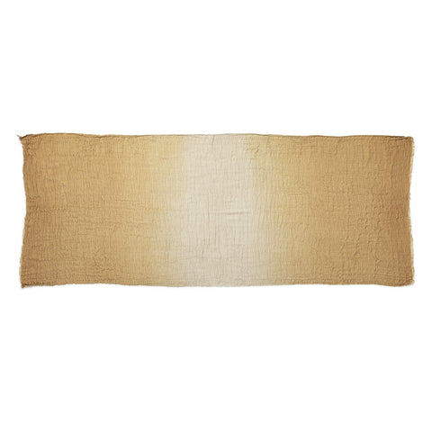 Willow Tree Nativity table runner creates a stable base for figures