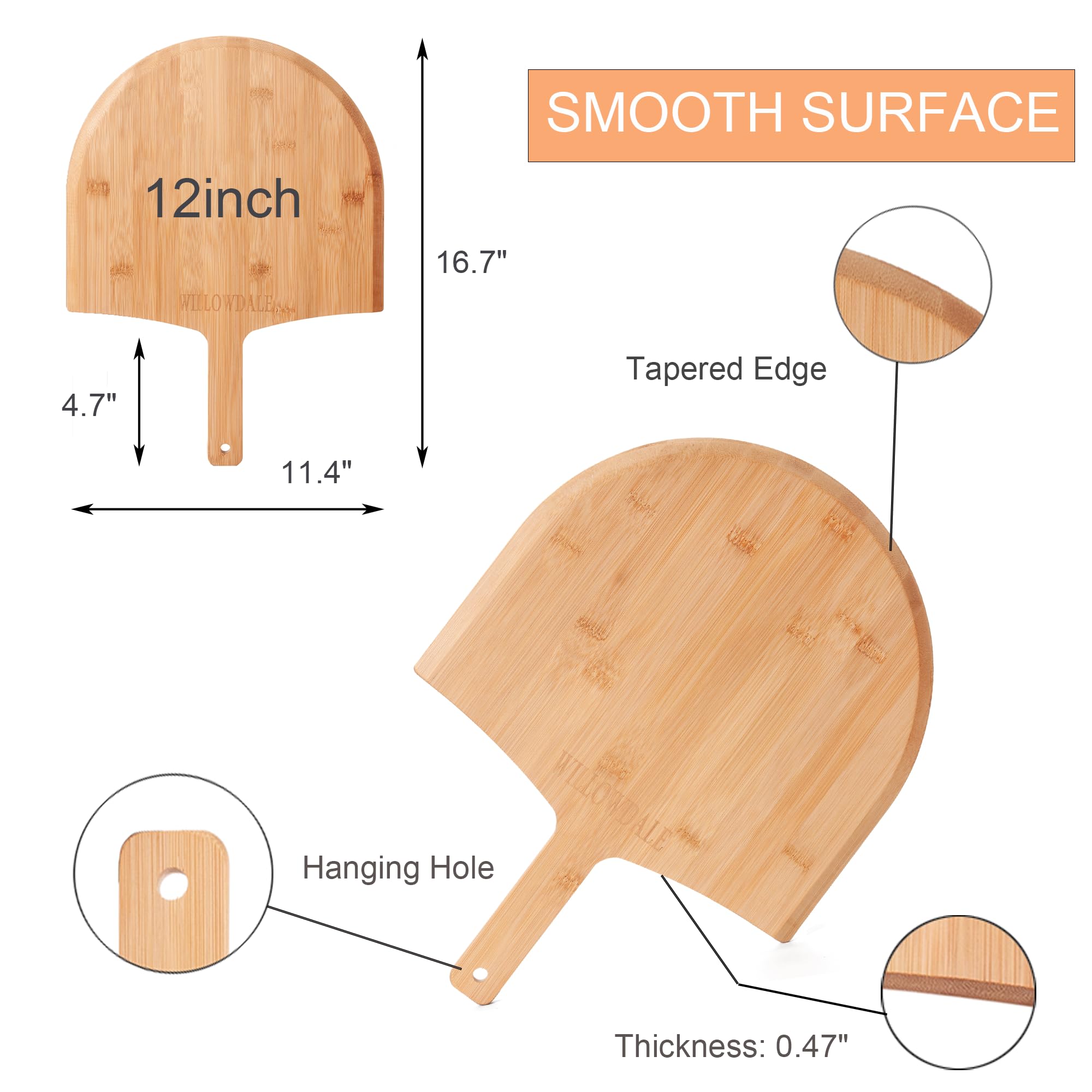 Willowdale oil-finish texture highlights durable bamboo surface