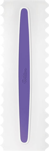 Wilton 9x3-inch icing combs set for versatile cake textures and finishes