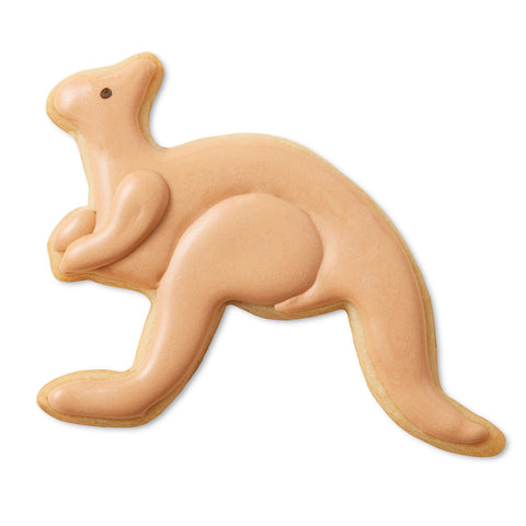 Wilton kangaroo animal cutters for hopping cookie designs