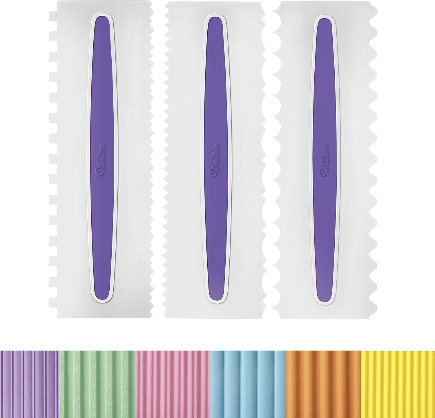 Wilton buttercream texture tools for diverse cake decorating possibilities