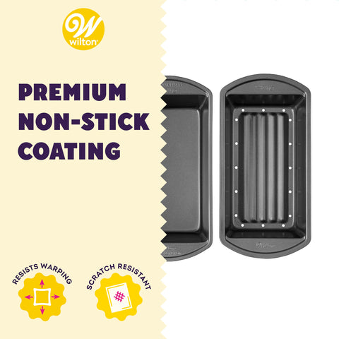 Wilton Perfect Results oversized handles simplify oven to table transfer