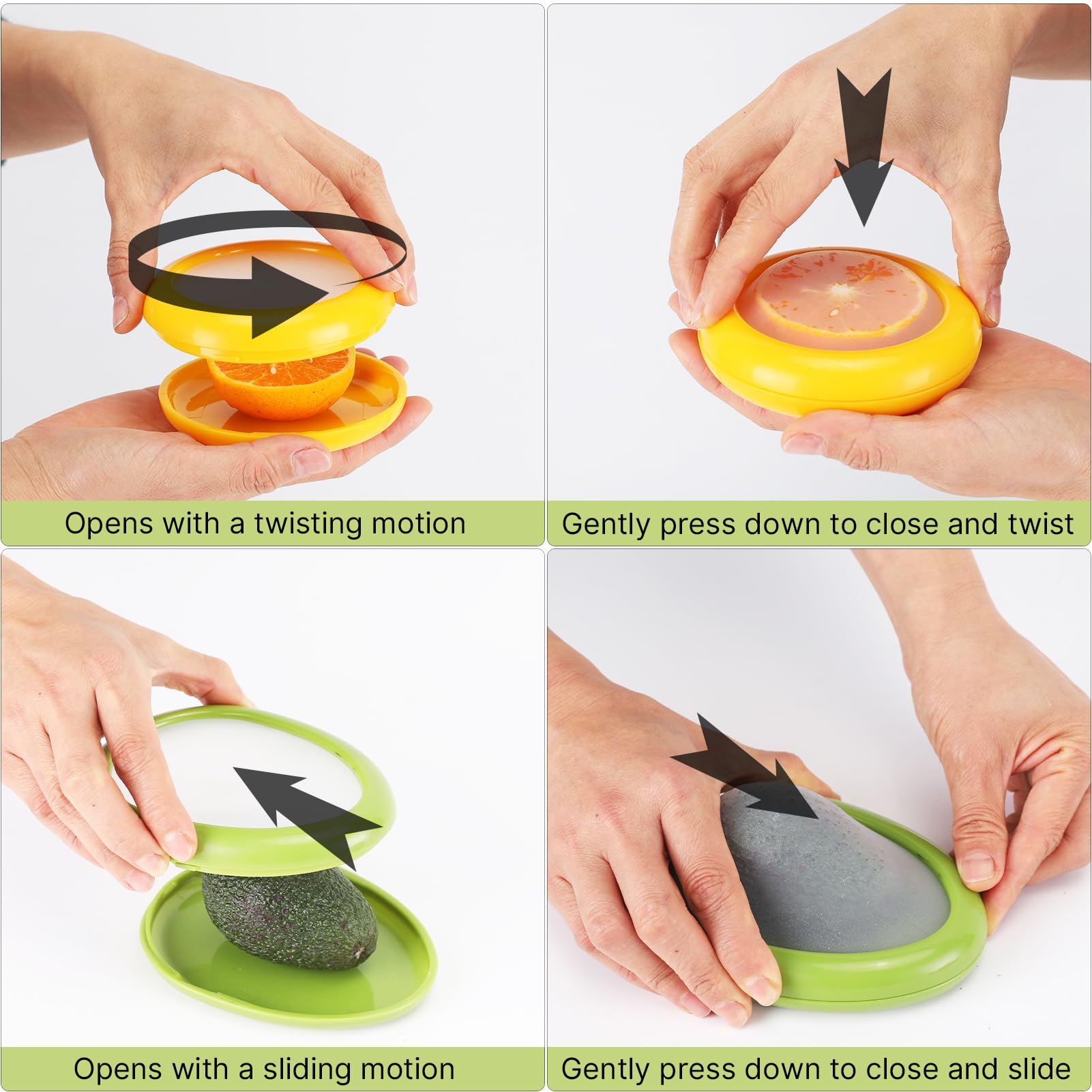 Winb Fruit Saver compact design helps reduce fridge clutter and maximize space.