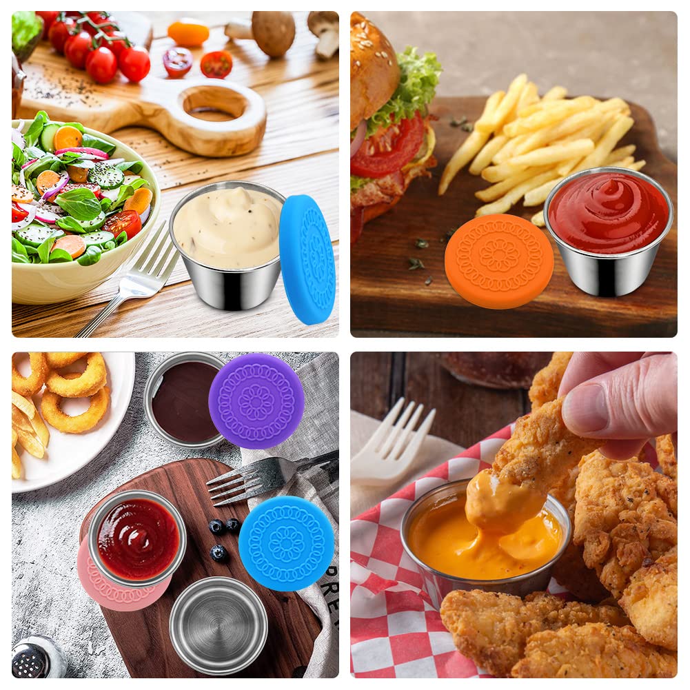 Winceed reusable dipping cups help reduce single-use plastics.