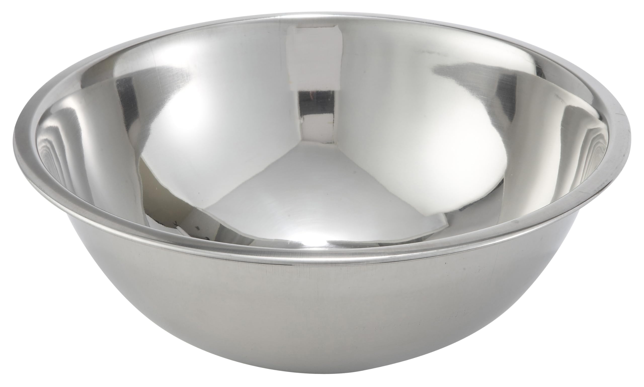 Winco MXB-800Q top-view stainless steel mixing bowl for easy large-batch prep