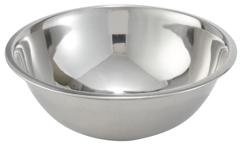 Winco MXB-800Q top-view stainless steel mixing bowl for easy large-batch prep