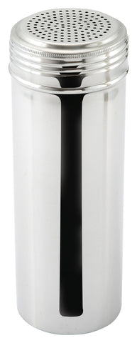 Winco Winware 22oz dredge cap closeup for precise pours and even seasoning