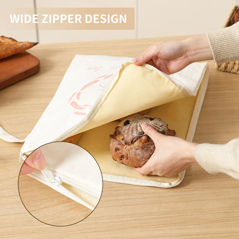 WiNDANCE reusable bag is easy to wipe clean with cool water.