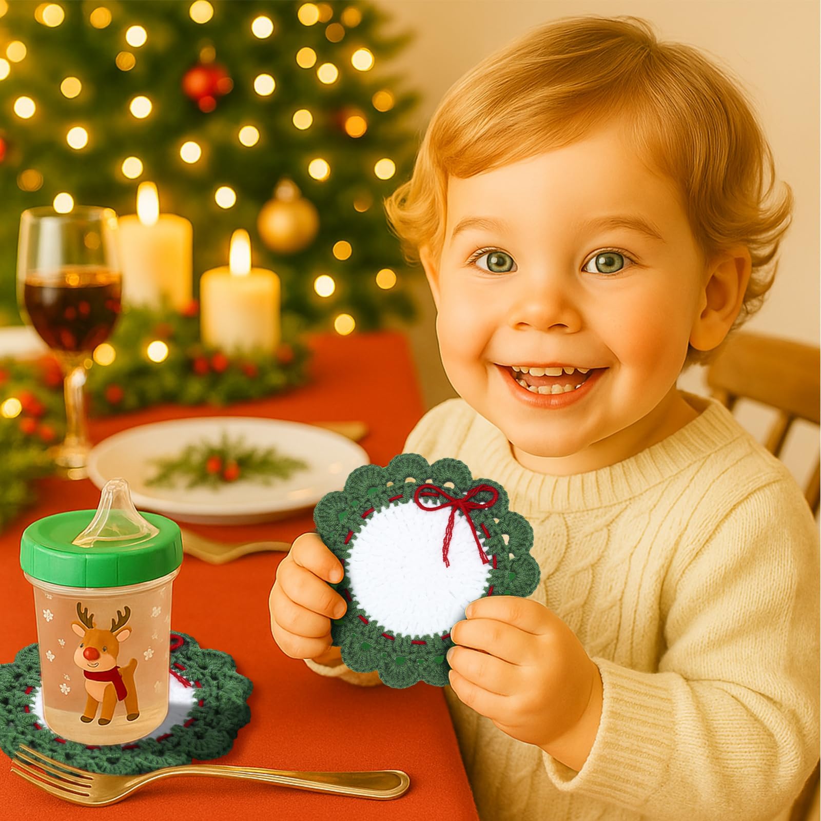 Windkream gift-ready coaster set is ideal for holidays and hosts