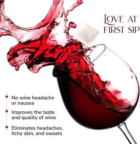 Wine Balanced works with red, white, or rosé to reduce discomfort