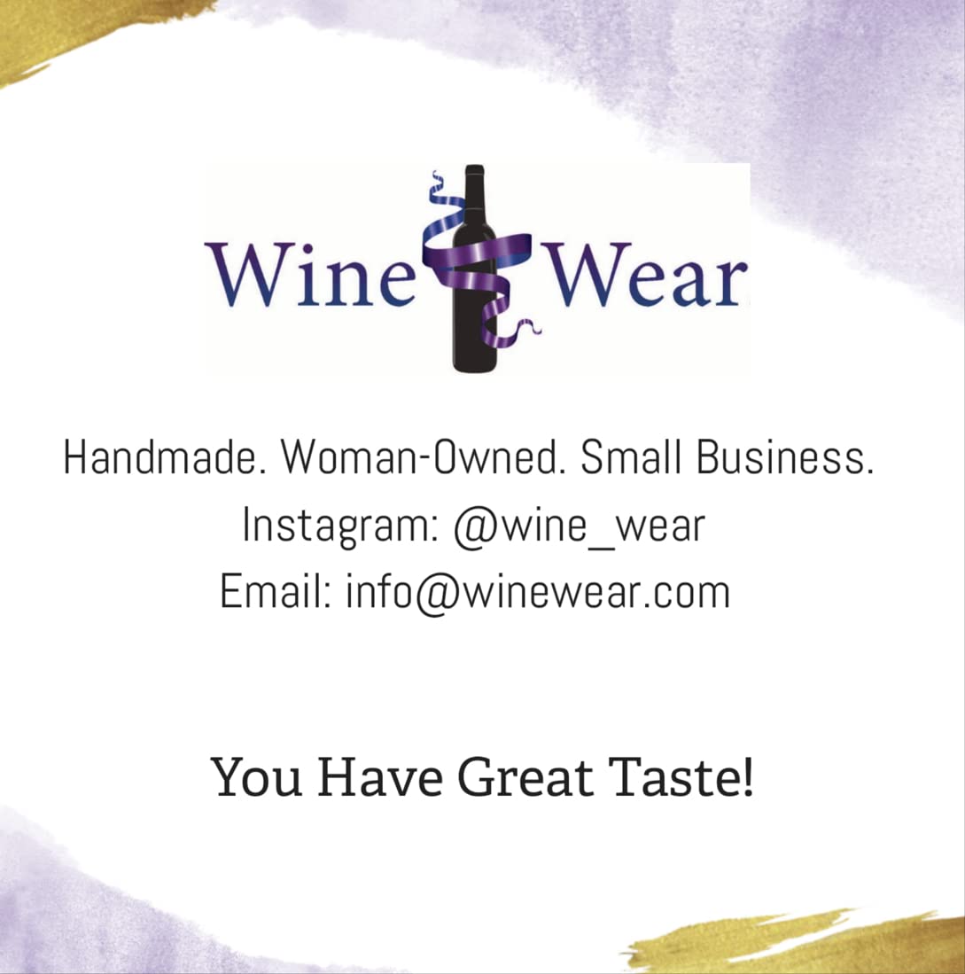 Wine Wear Christmas Tree decals add quick, decorative labeling to glassware.