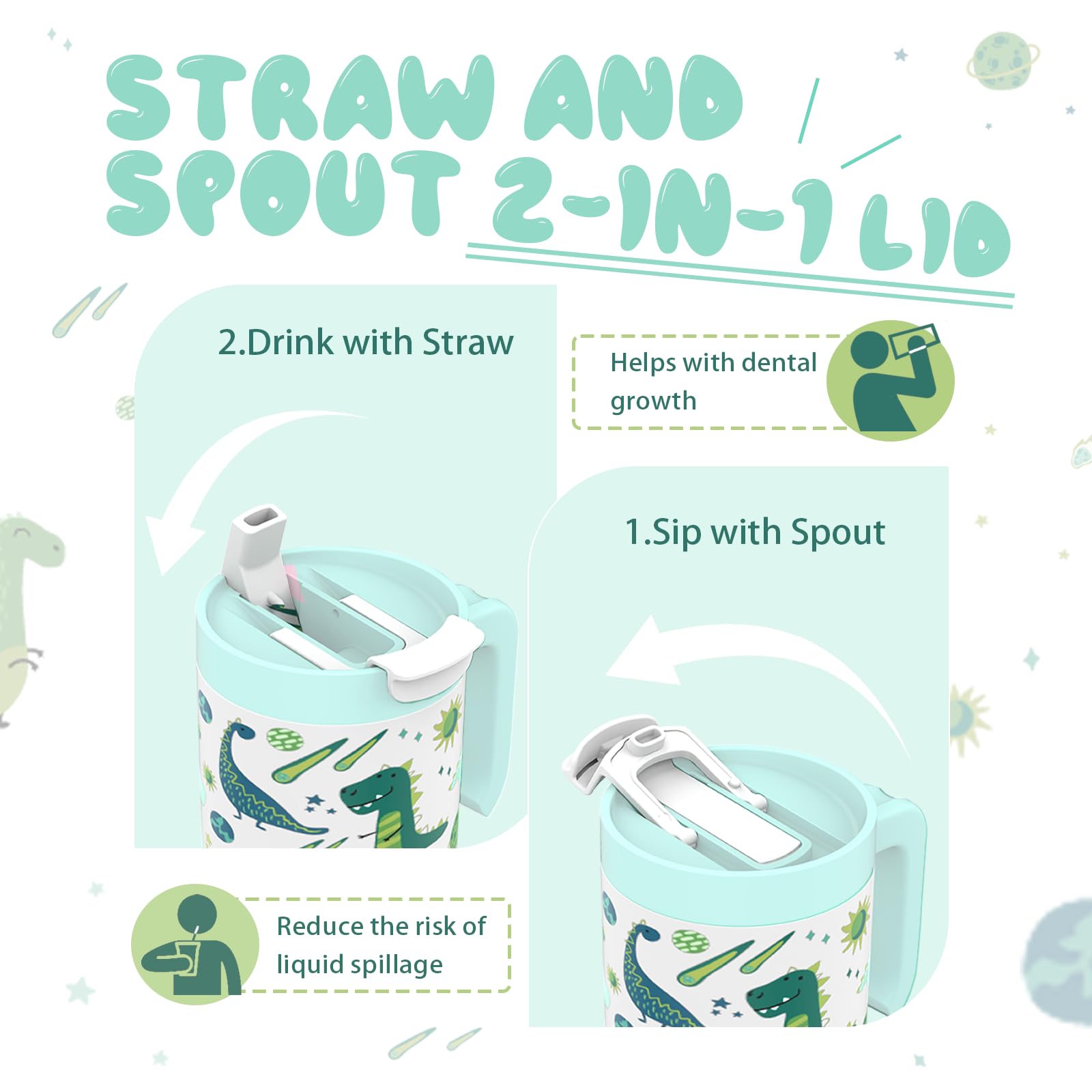 WINIWO compact, lightweight form fits most car cup holders.