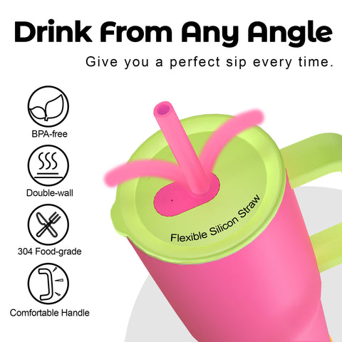 Winiwo ruby red tumbler ideal for gym, work, or travel.
