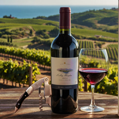 Wino Wine Key grooved corkscrew worm provides silent cork extraction