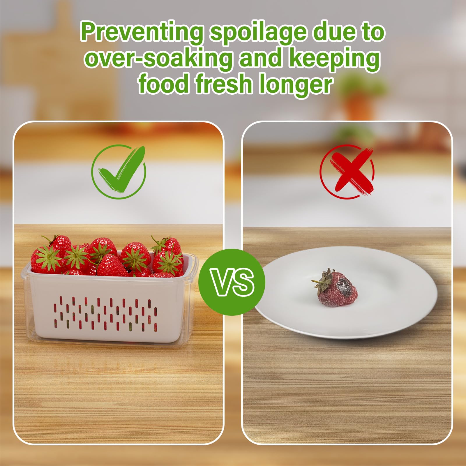 Winproper airtight lids with silicone seal prevent leaks.