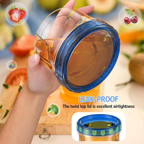 Winproper dishwasher-safe containers ease cleanup after batch cooking and leftovers