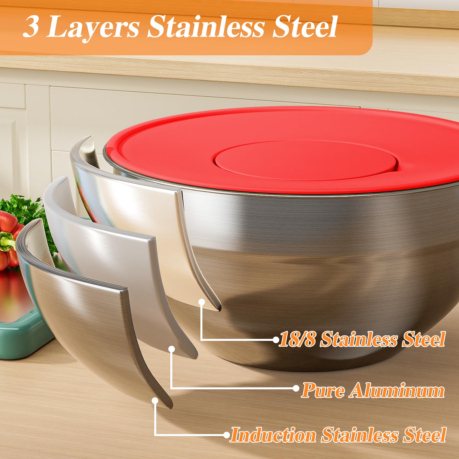 Winproper nesting design saves cabinet space
