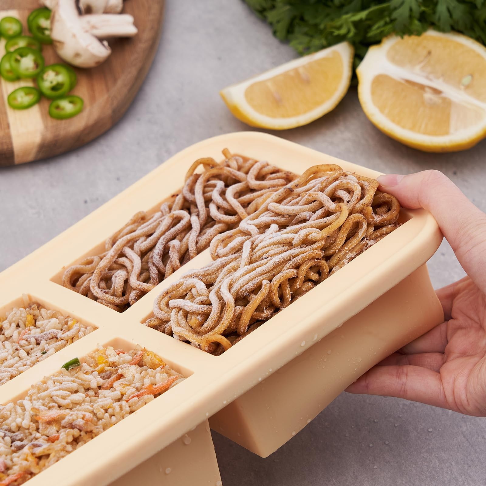 Winrock multifunction freezer pods for soups, sauces, broths, and smoothies.
