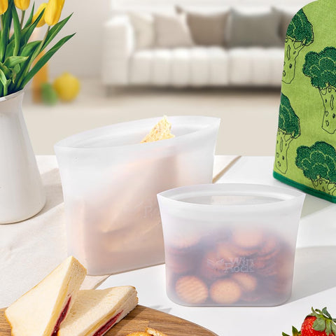 Dishwasher-safe Winrock bag on drying rack