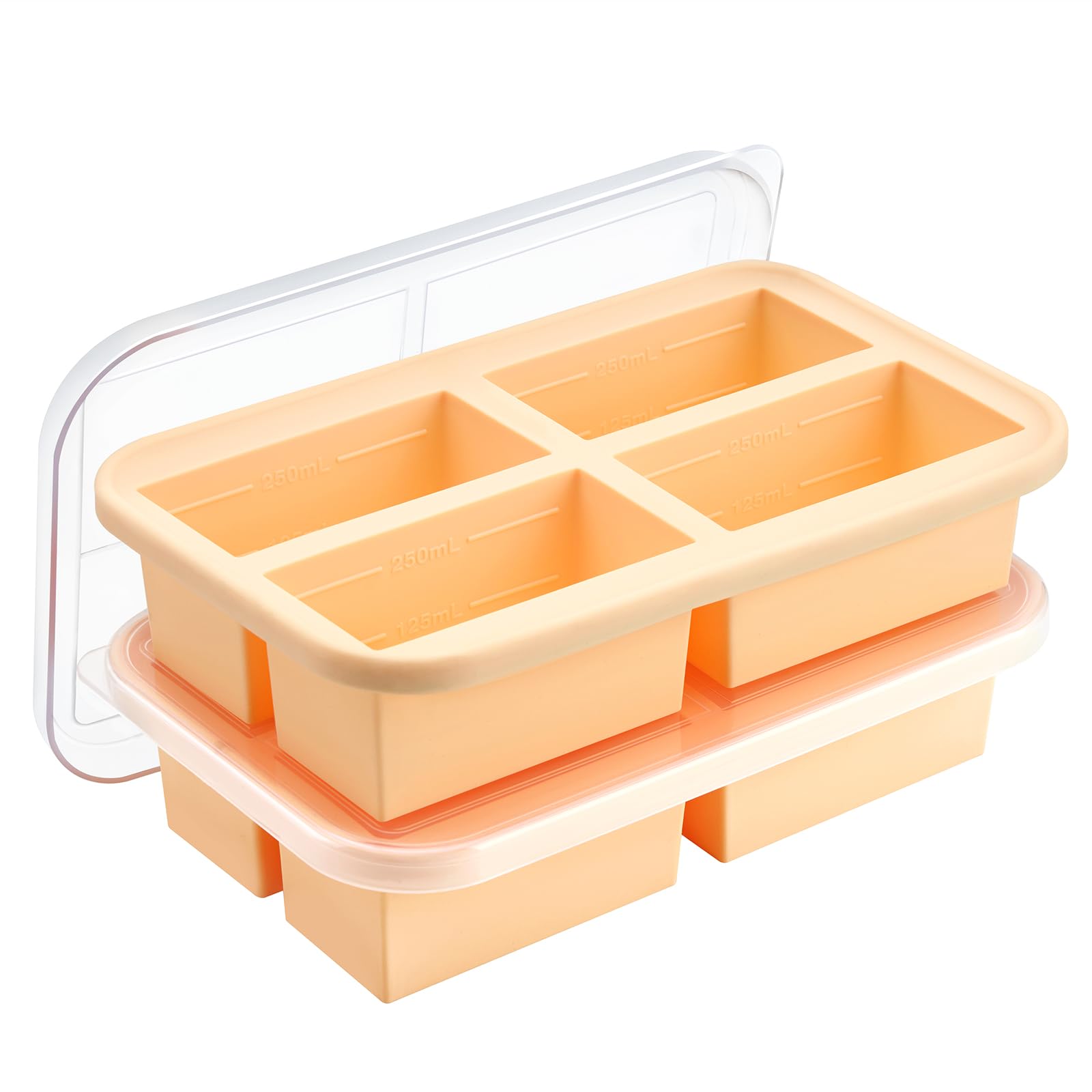 Winrock Super Ice Cube Tray: four 1-cup portions for easy meal prep.