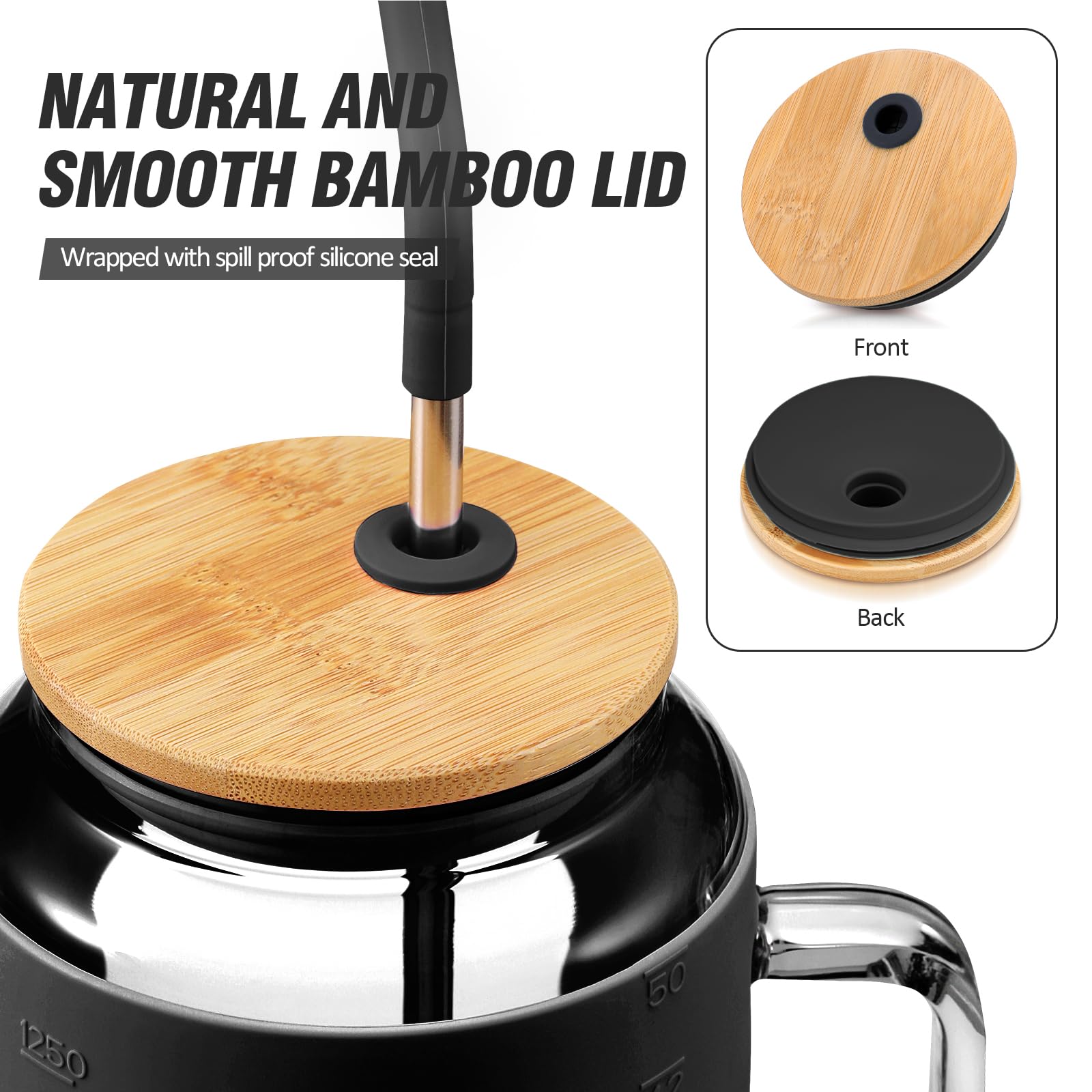 WINSA dishwasher-safe glass tumbler for quick cleanup after meals or workouts