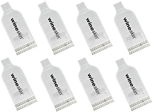 WineSkin bag exterior protects bottles during travel with tough vinyl material.