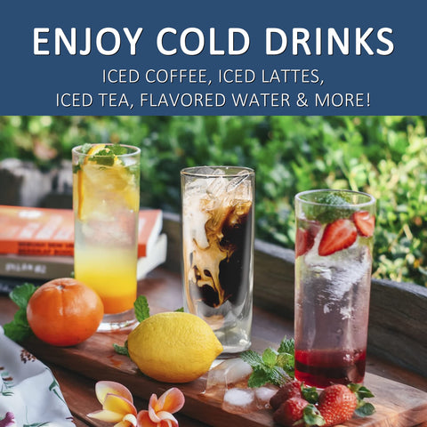 Wirsh 3-quart glass pitcher with a large handle for easy pouring.