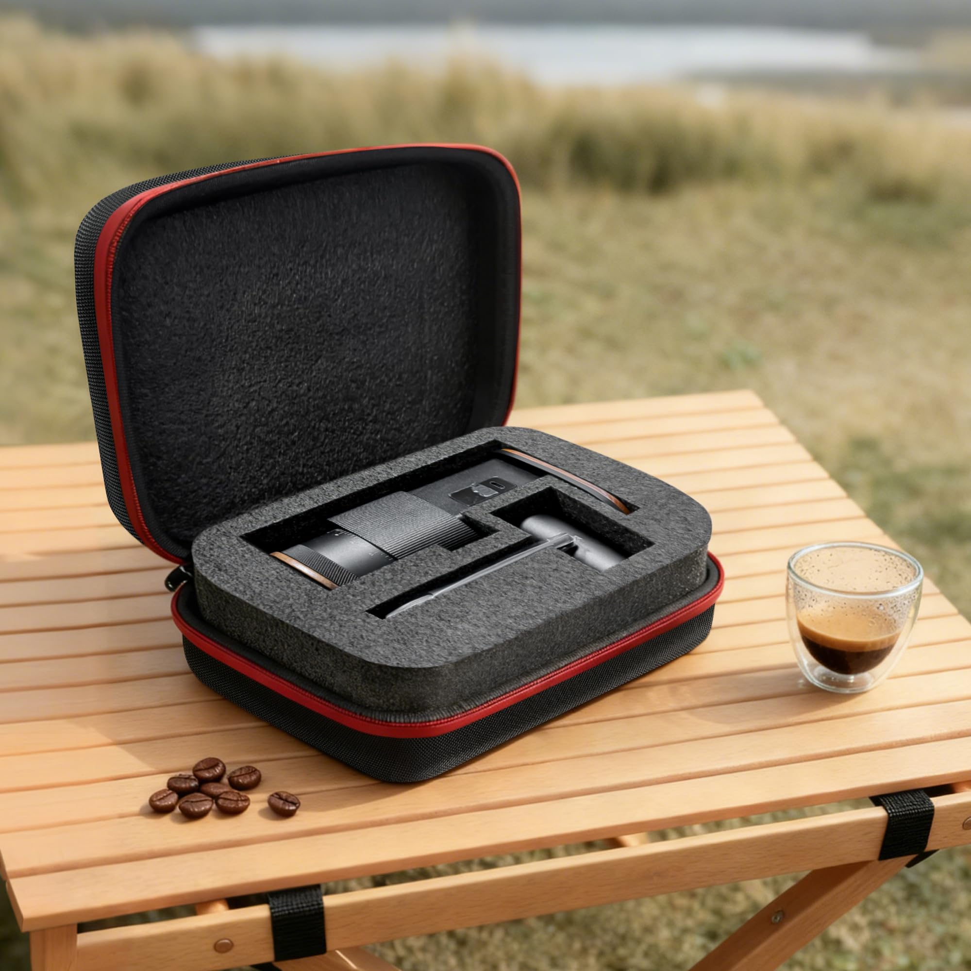 Compact Wirsh Geimori T38 design fits bags, desks, and travel setups.